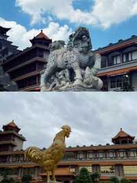 "東南亞第一銅佛"在玉林雲天宮