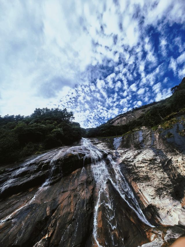 不愧是黃山第一瀑 九龍瀑