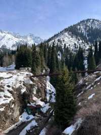 Climb a Snow Mountain for half a Euro! Half-Day Hike in Almaty's Shymbulak