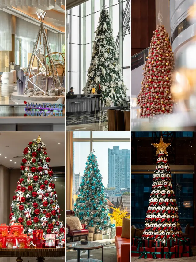 청두｜크리스마스 가이드 크리스마스트리 인증샷 지도를 확인하세요