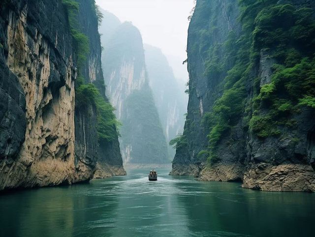 探秘廣元明月峽，尋古棧道歷史韻味