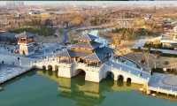 商丘漢梁文化公園那個皇家園林盛景