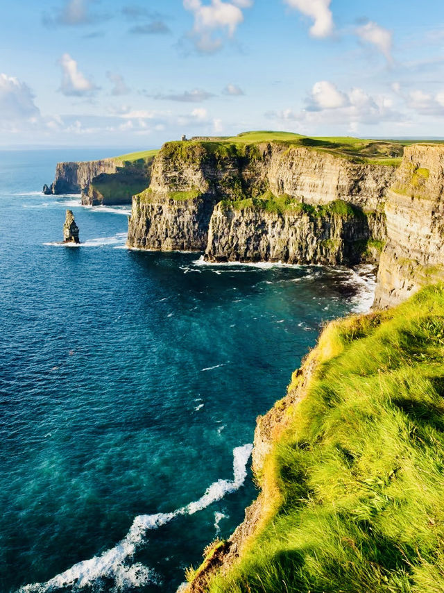 Top of European Cliffs Sligo Coast, the romantic Connemara