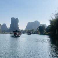 Yangshuo Bamboo Rafting experience 🇨🇳