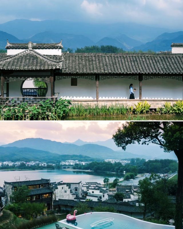 入住宏村旁的青梅學社·詩莉莉徽州古宅酒店