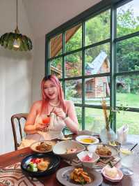 為了這個山景小屋，專門飛了一趟陽朔
