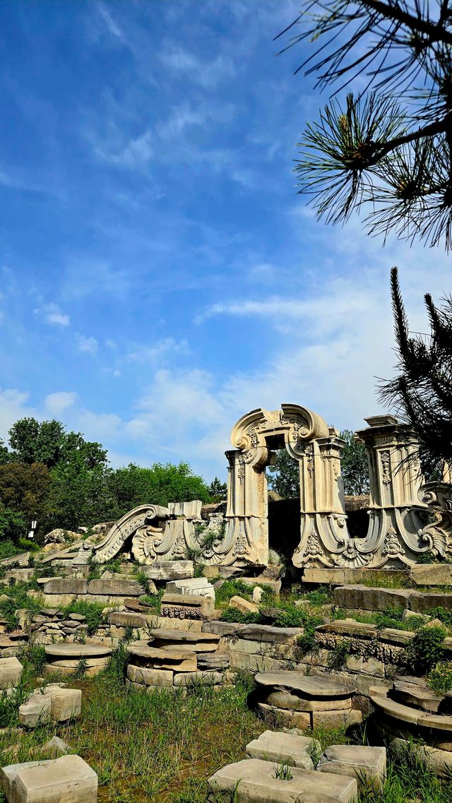 |||圓明園 殘垣斷壁