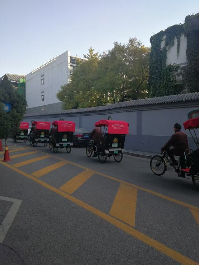 什刹海黃包車，穿越京城舊時光
