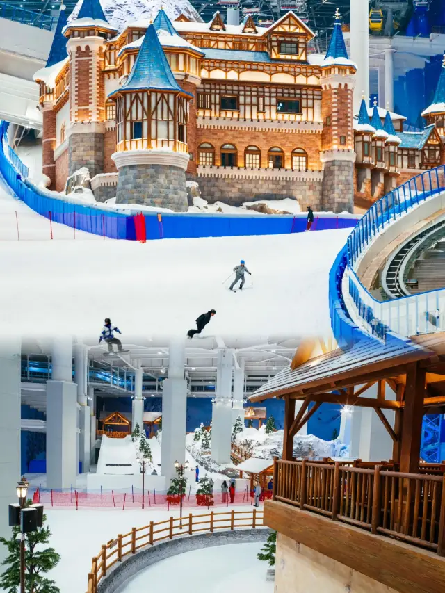 The ultimate indoor ski resort in Jiangsu, Zhejiang, and Shanghai has arrived—an on-site review of Lingang Ice and Snow World