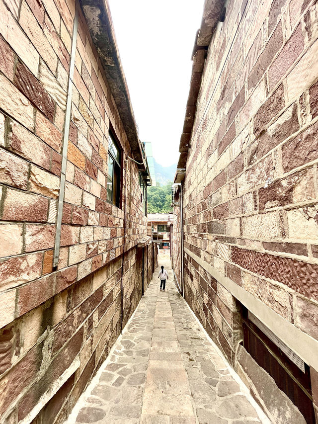 石板岩鎮的石材建築 石板岩鎮的石材建築