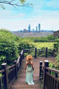 為了這張古今穿越照片，我願再來100次青秀山