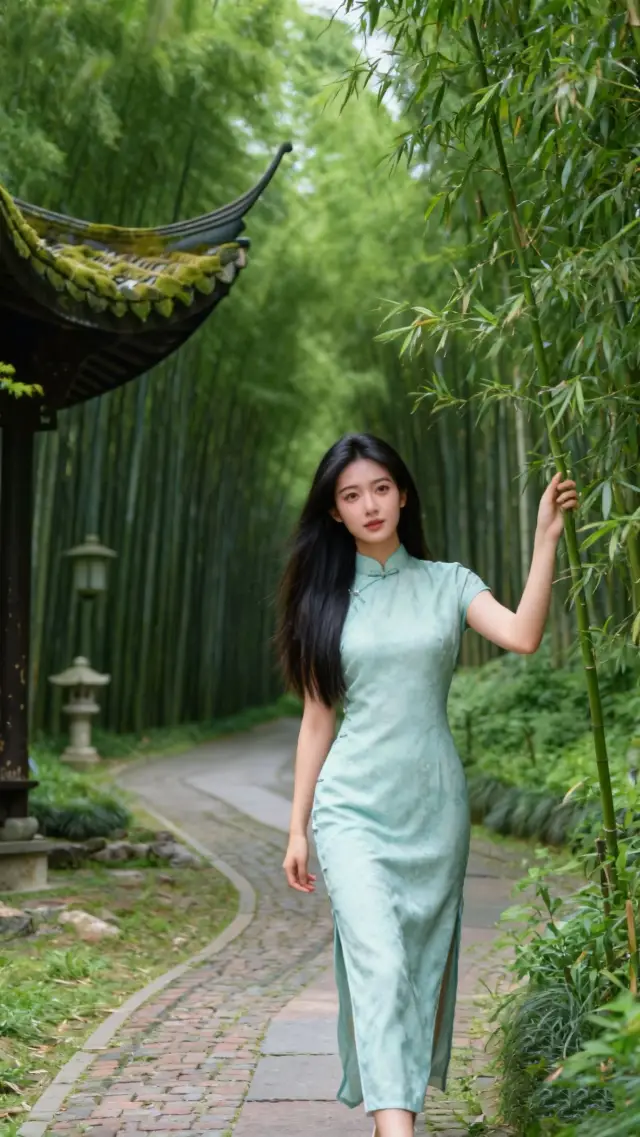 A must-visit in rainy Hangzhou! Step into the same bamboo forest secret realm as Li Mubai