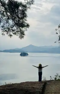 千島湖黃山尖看全景“天下為公”怎麼玩？