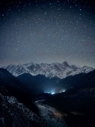 Escape light pollution! Let the winter starry sky in Tibet heal you