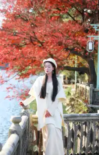 如琴湖的秋，是楓葉寫給山水的情書。