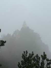 五老峰冬遊記:偶遇神仙潑墨現場!