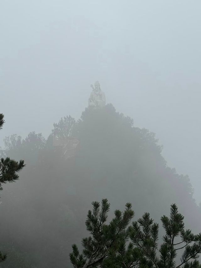 五老峰冬遊記:偶遇神仙潑墨現場! 五老峰冬遊記:偶遇神仙潑墨現場!