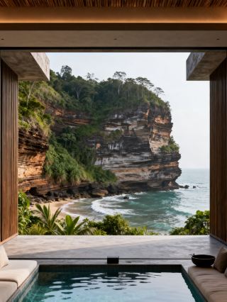 Stay at beautiful accommodations on Weizhou Island, Chongzuo, Guangxi for an unforgettable family mountain, water, and island trip