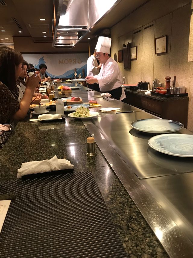 神戶飲食介紹 – 頂級的神戶牛鐵板燒晚餐