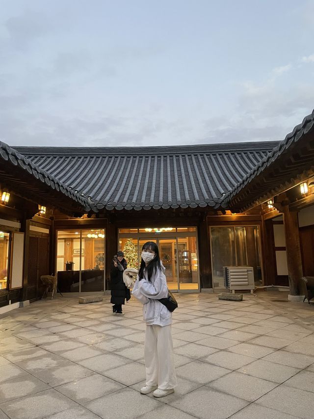 정선 한옥카페 하이원리조트 운암정