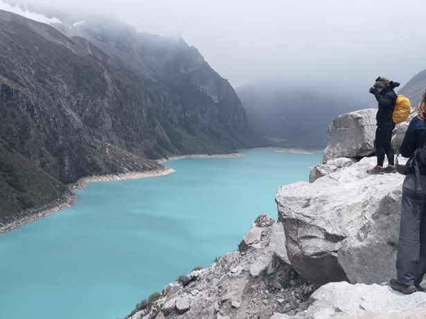 秘魯牛奶藍的高原湖泊～帕龍湖