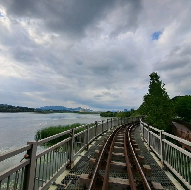 韓國景點😍義王鐵道自行車☺️40分鐘邊踩單車邊睇靚風景📸