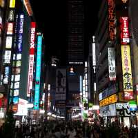 Bustling Shinjuku, the city that never sleeps