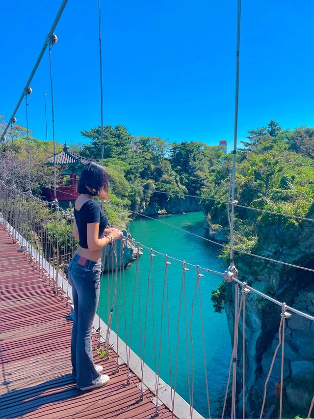 제주 공항에서 10분 ! 경치가 예쁜 용연 구름다리🌁