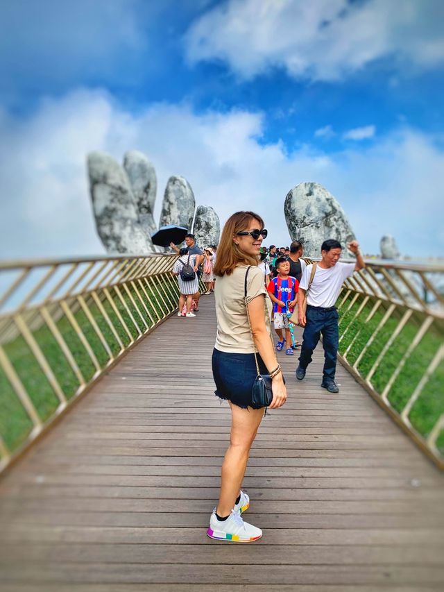 🇻🇳🌉Danang’s Famous Golden Bridge🌉🇻🇳