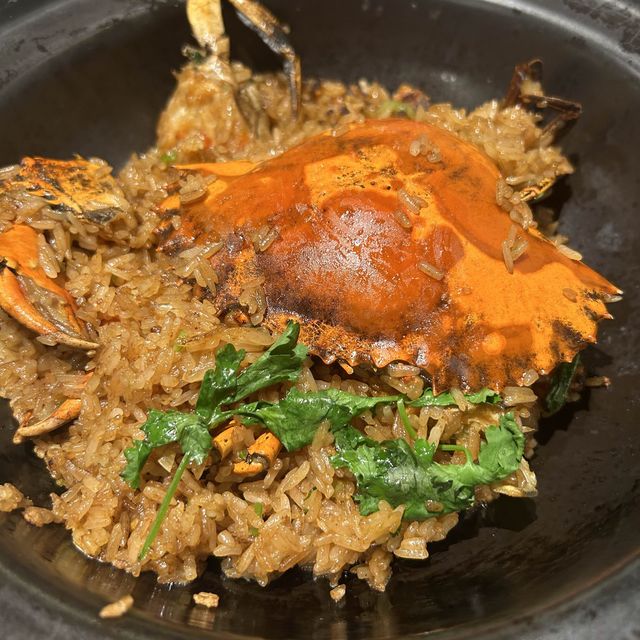 神燈海鮮酒家 - 糯米炒膏蟹 🦀