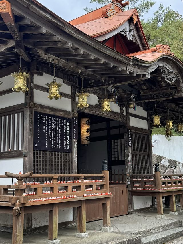 It’a red world 🇯🇵🇯🇵 Katsuoji Temple !!