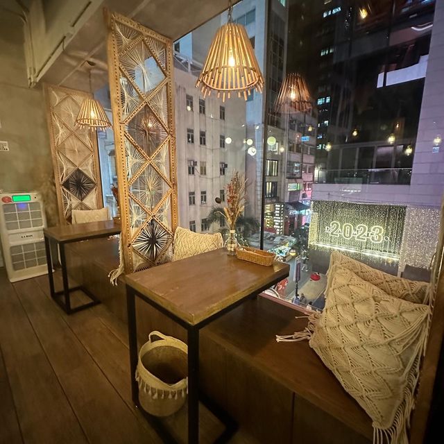 香港中環打卡一流波希米亞風cafe