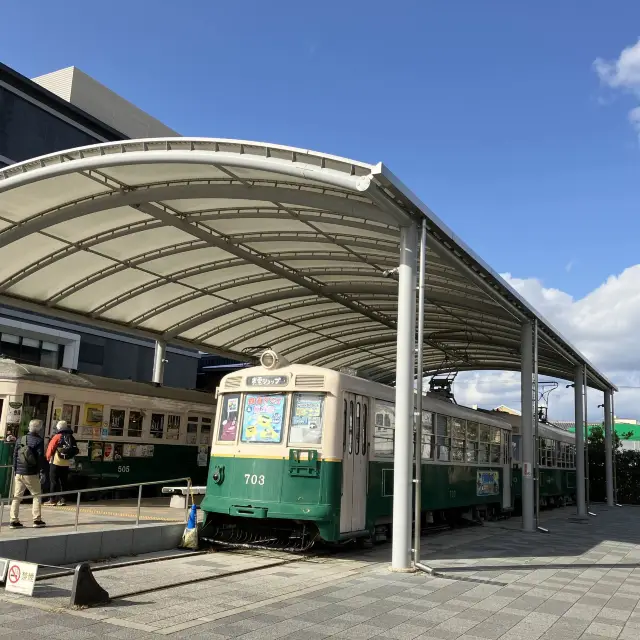 梅小路公園親子電車遊