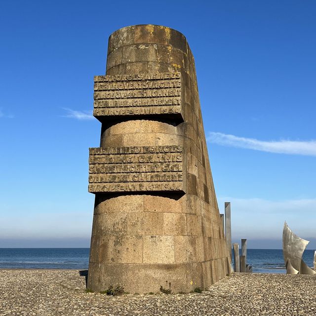D-day landing sites