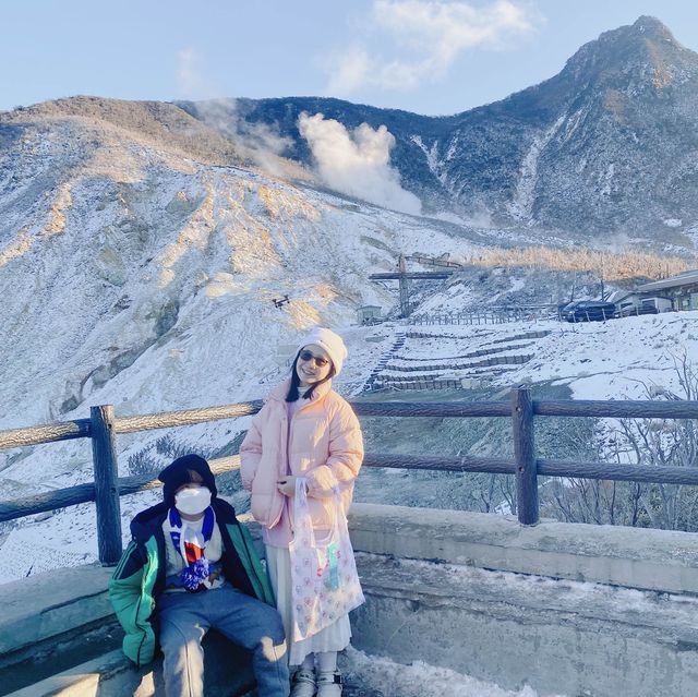 從箱根大涌谷—吃黑色温泉雞蛋 & 觀賞富士山