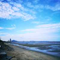 หาดวอนนภา หาดบางแสนล่าง