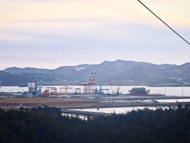 목포 전체를 제대로 감상하고 싶다면 무조건 목포 해상 케이블카