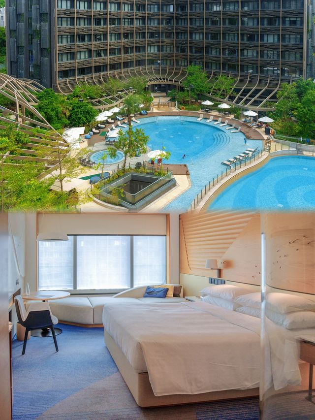 探索海洋公園最佳建議：入住海洋公園萬豪酒店一晚！🐬