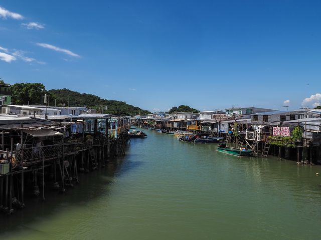 หมู่บ้านชาวประมง ของหาดูยากในฮ่องกง