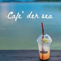 Cafe’ der sea คาเฟ่น่ารักชิค ๆ ริมทะเลสาบ