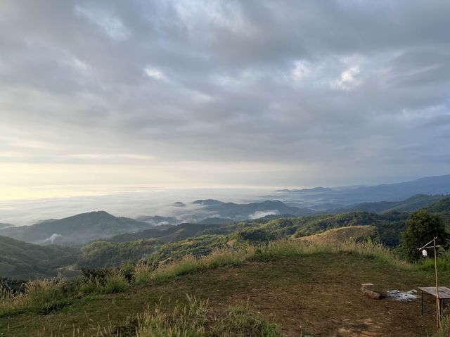 ลานกางเต้นท์ แฌ-เกอ แม่อาย จังหวัดเชียงใหม่ ⛰️🌳🏕