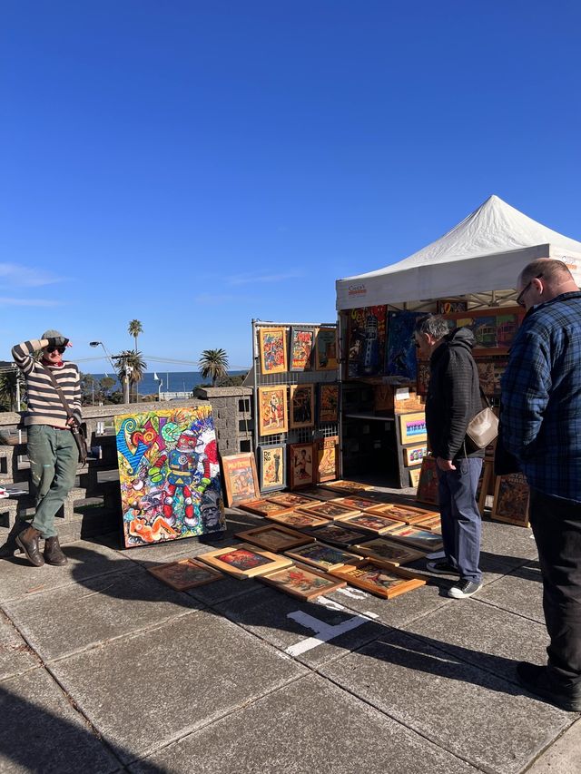 Sunday = St.Kilda Esplanade Market time!!