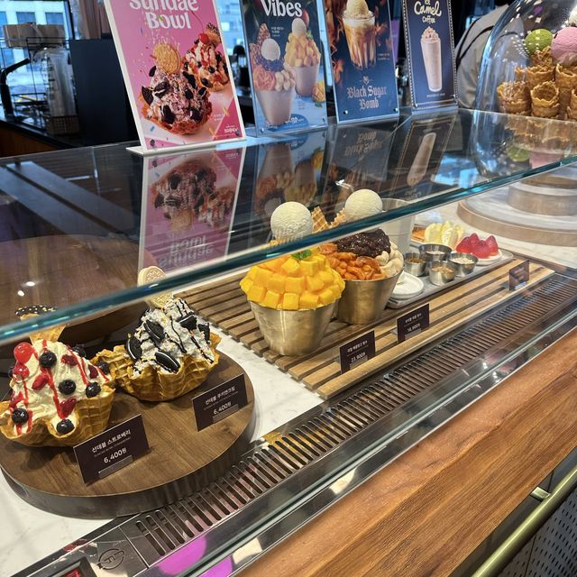 韓国:チョンダム ˗ˏˋ baskin brown robbins ˎˊ˗