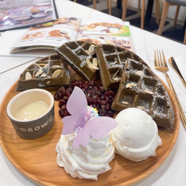 屯門紅橋貓貓甜品店😋必食麻糬窩夫