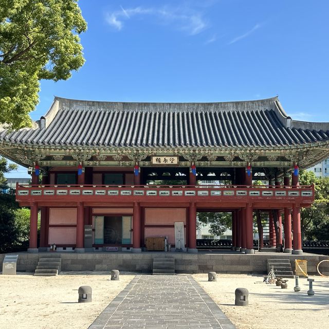 📸 제주의 옛모습 속에서 한복사진 찰칵, 제주목관아