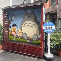 台中特色景點 動漫彩繪巷