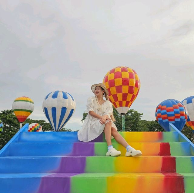 🌈🎈Lighting Art Museum and Balloon Garden Thailand #จุดท่องเที่ยวแลนด์มาร์คใหม่ชลบุรี