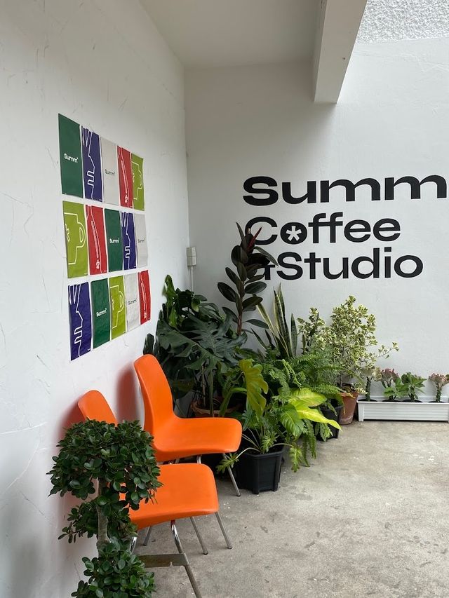 📍Summ coffee and studio