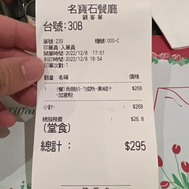 懷舊港式扒房｜太子老字號‧名寶石餐廳