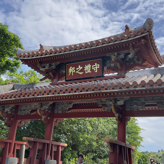 沖繩首里城著名世界遺產旅遊必到景點